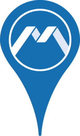Pin blue