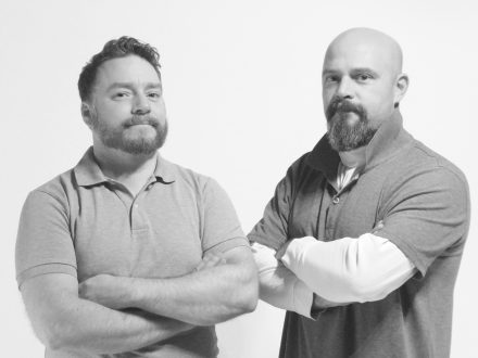 Das Gründerteam Fabian Kunz und Florian Roebbeling.