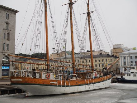 Finnland Segelschiff