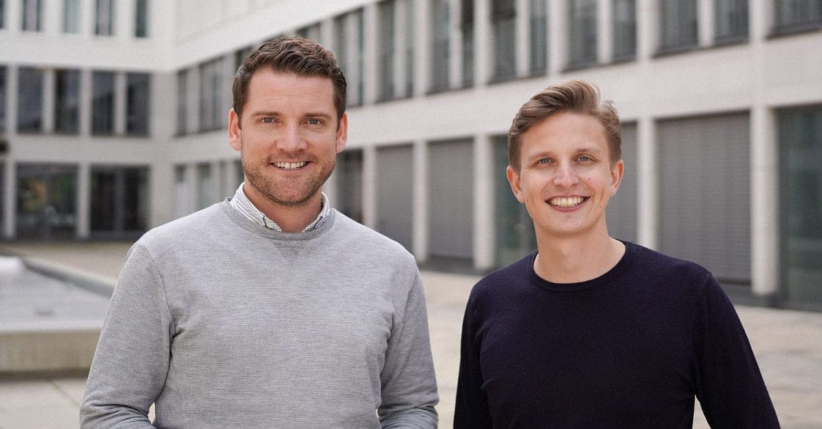 Die Alaiko-Gründer Moritz Weisbrodt und Gabriel Thomalla (v.l.)