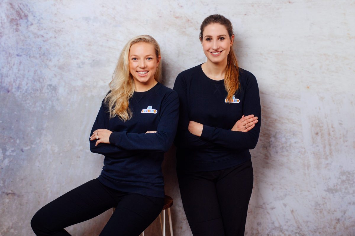 Die Edurino-Gründerinnen Franziska Meyer und Irene Klemm (v.l.)
