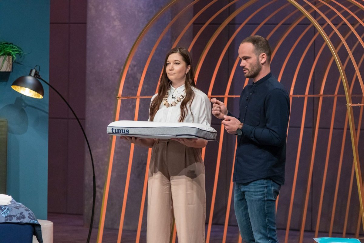 Das Tinus-Gründerteam Jacqueline Schaupp und Simon Greschl